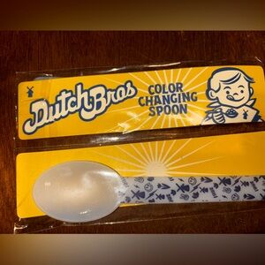 Dutch Bros Color-Changing Spoon